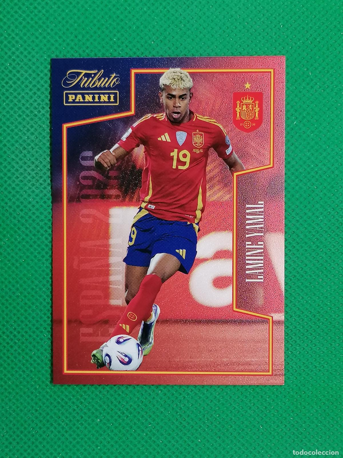 Cromos de f&uacute;tbol: 61 LAMINE YAMAL ⚽PANINI TRIBUTO SELECCION ESPA&Ntilde;OLA ESPA&Ntilde;A CARD 26 2026⚽