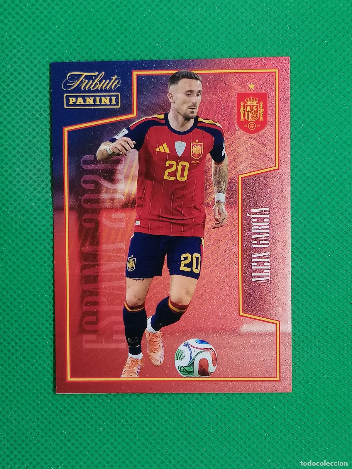 Cromos de f&uacute;tbol: 53 ALEIX GARCIA ⚽PANINI TRIBUTO SELECCION ESPA&Ntilde;OLA ESPA&Ntilde;A CARD 26 2026⚽