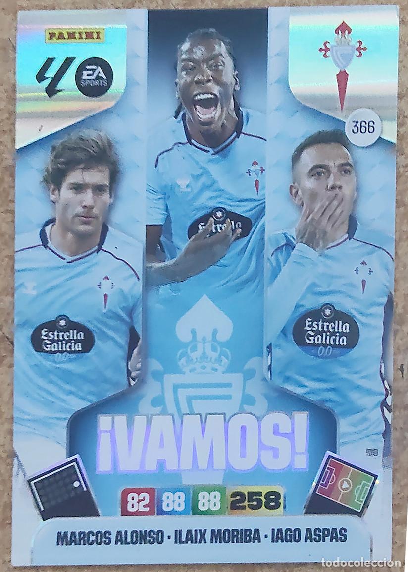 Cromos de f&uacute;tbol: 366 VAMOS - CELTA - ADRENALYN XL 2025-26 - 25/26 (NUEVO)