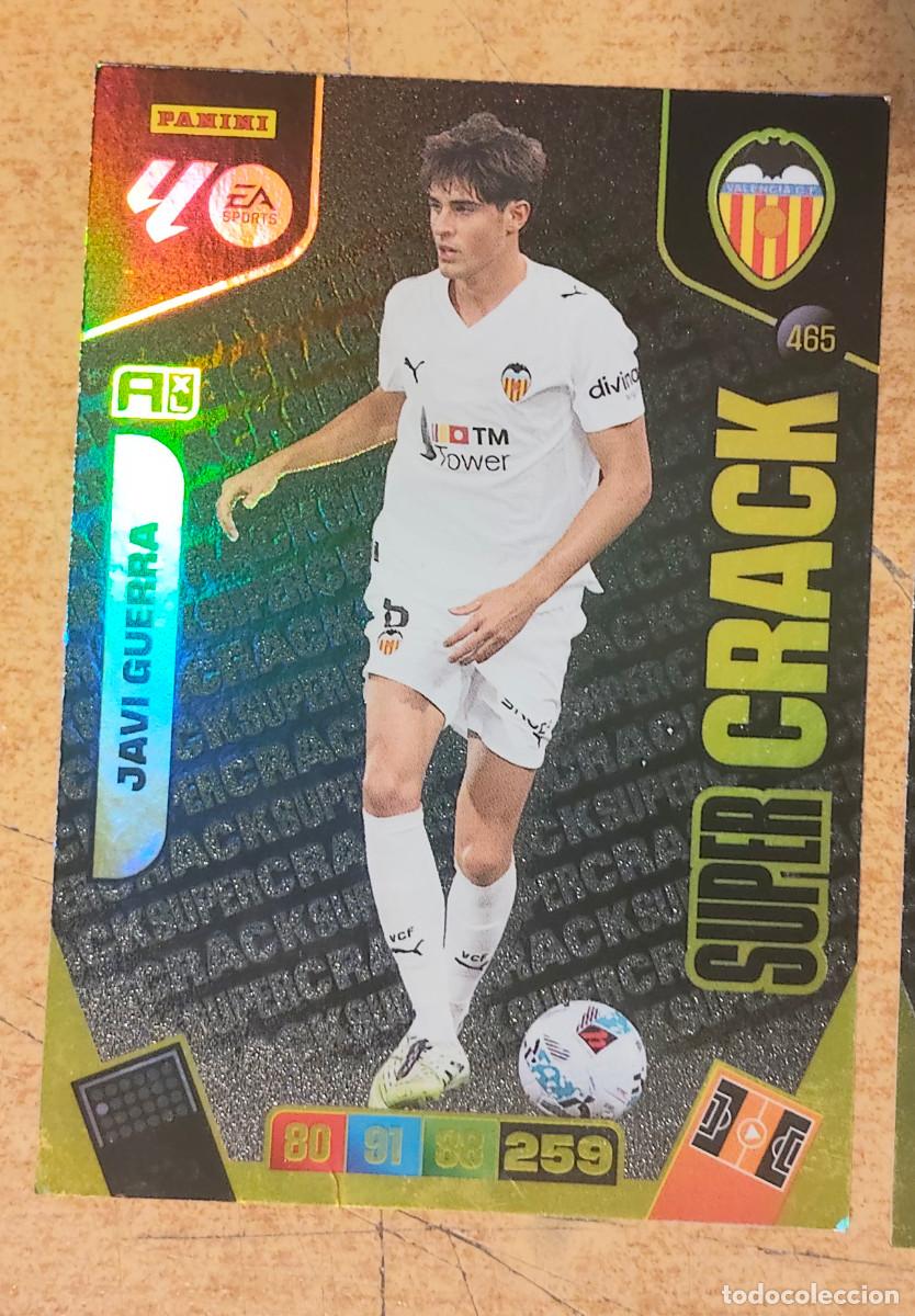 Cromos de f&uacute;tbol: FICHA N&ordm; 465 JAVI GUERRA - ADRENALYN 25 26 - PANINI 2025 - 26 - CROMO - SUPER CRACK
