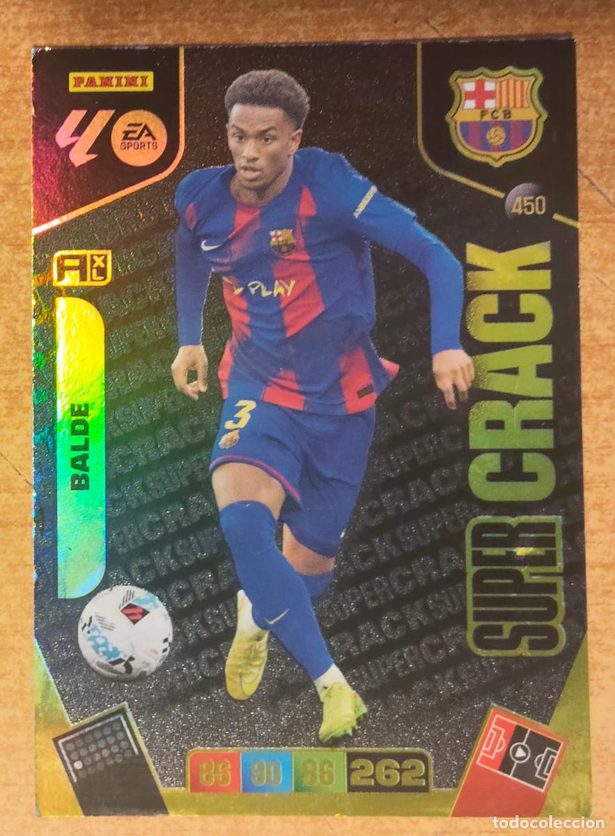 Cromos de f&uacute;tbol: 450 BALDE BARCELONA SUPERCRACK SUPER CRACK ADRENALYN XL LIGA 2025 2026 PANINI 25 26
