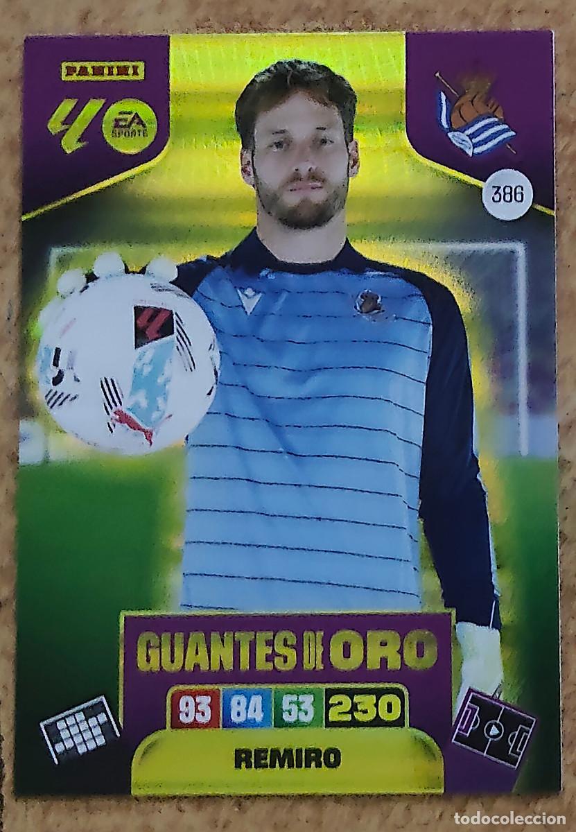 Cromos de f&uacute;tbol: 386 REMIRO (GUANTES DE ORO) - REAL SOCIEDAD - ADRENALYN XL 2025-26 - 25/26 (NUEVO)