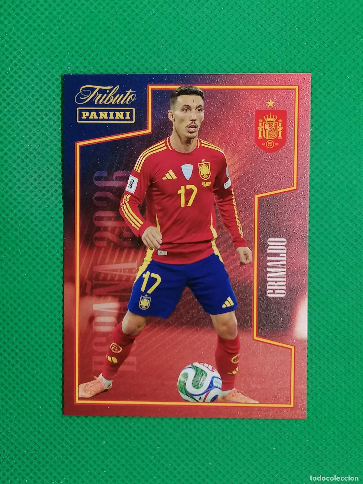 Cromos de f&uacute;tbol: 49 ALEJANDRO GRIMALDO ⚽PANINI TRIBUTO SELECCION ESPA&Ntilde;OLA ESPA&Ntilde;A CARD 26 2026⚽