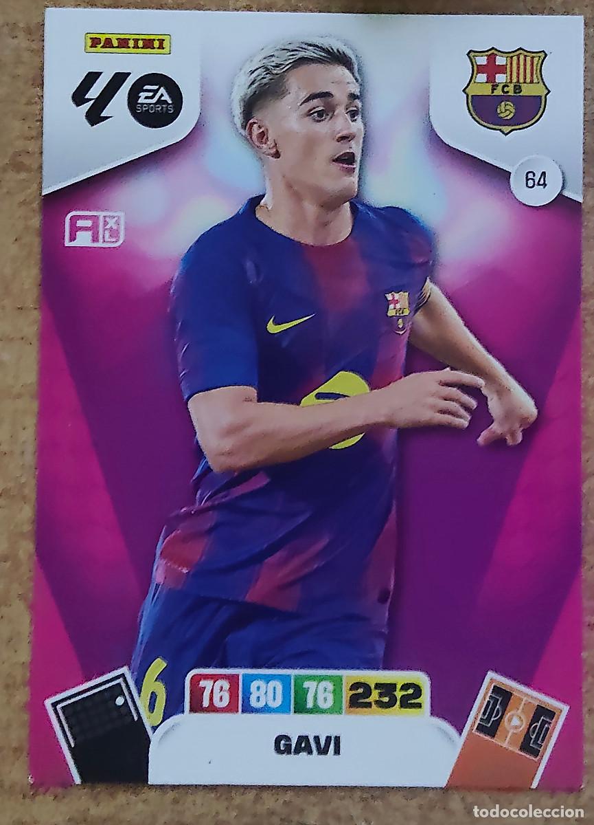 Cromos de f&uacute;tbol: FICHA N&ordm; 64 GAVI - ADRENALYN 25 26 - PANINI 2025 - 26 - CROMO - BARCELONA