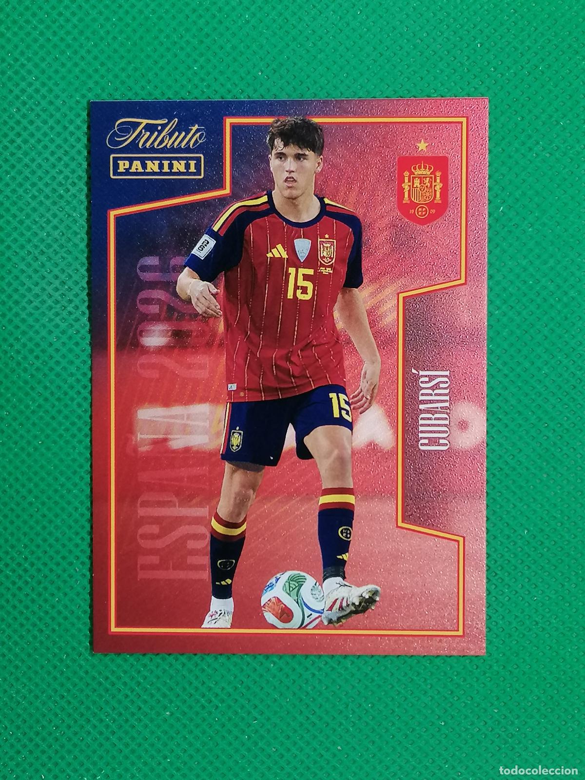 Cromos de f&uacute;tbol: 45 PAU CUBARSI ⚽PANINI TRIBUTO SELECCION ESPA&Ntilde;OLA ESPA&Ntilde;A CARD 26 2026⚽
