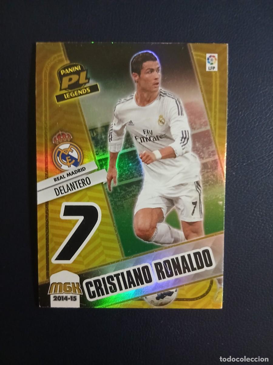 Cromos de Futebol: MGK 427 CRISTIANO RONALDO LEGENDS REAL MADRID MEGACRACKS LIGA 2014 2015 14 15 Panini