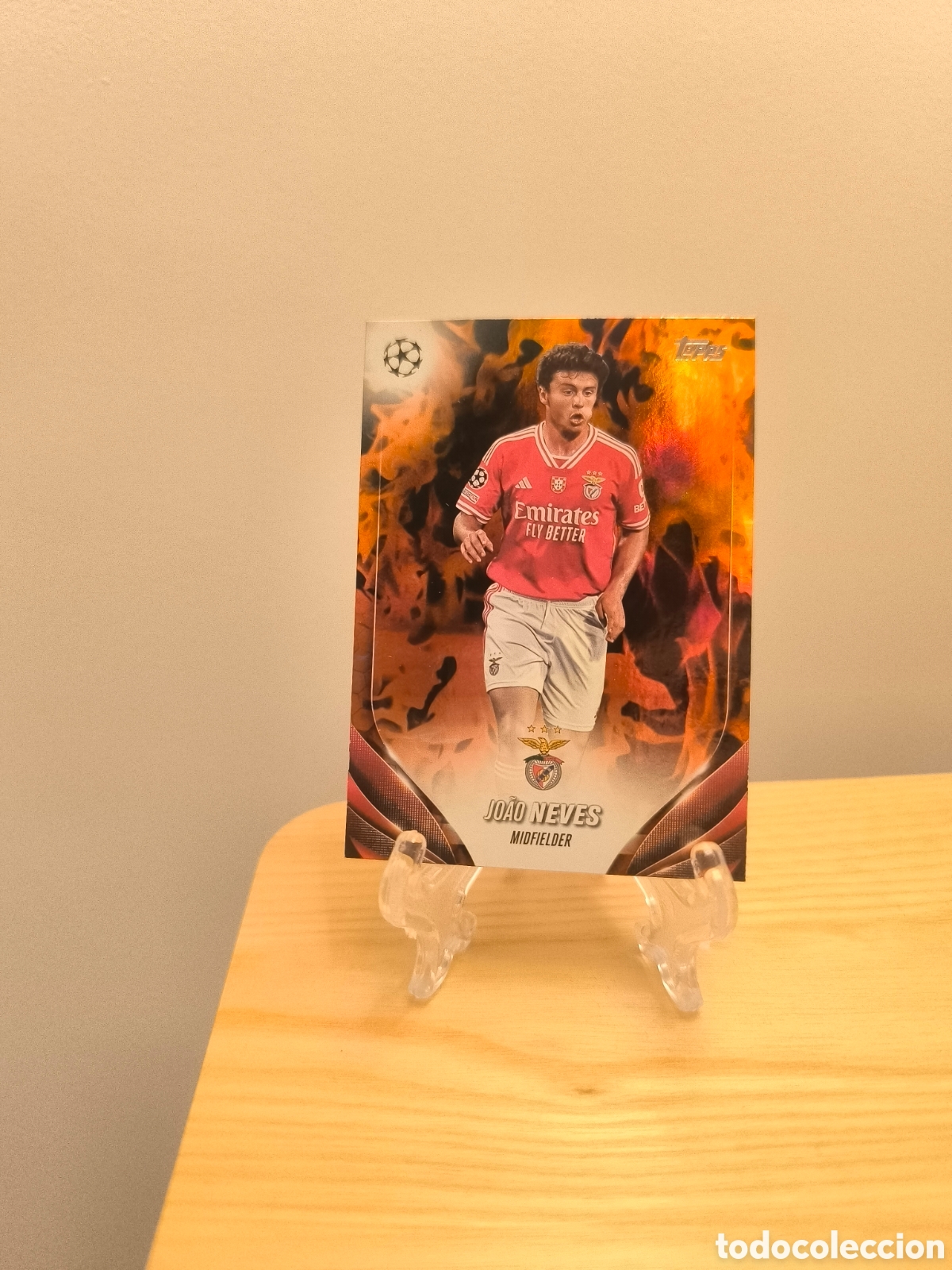 Cromos de Futebol: Joao Neves Topps Benfica