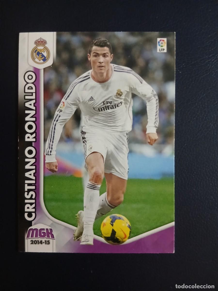 Cromos de f&uacute;tbol: 251 CRISTIANO RONALDO REAL MADRID LIGA PANINI MEGACRACKS 2014-2015 14-15