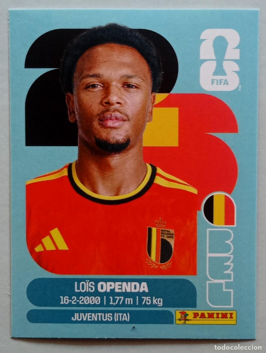 Cromos de f&uacute;tbol: Figurina Panini 2026 Cromo World Cup Usa Mundial 2026 Lois Openda Belgium n BEL 19