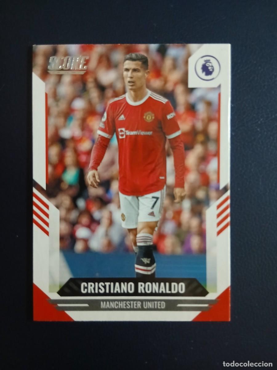 Cromos de f&uacute;tbol: PANINI SCORE PREMIER LEAGUE 2021-2022 21 22 N&ordm; 70 CRISTIANO RONALDO (MANCHESTER UNITED)