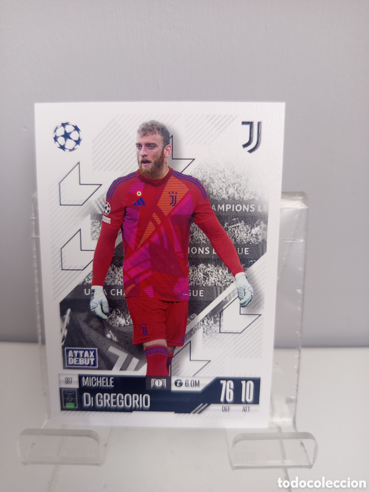 Cromos de f&uacute;tbol: ❇️ CROMO ⚽ DI GREGORIO JUVENTUS DE TURIN 317 2024 2025 24 25 MATCH ATTAX CHAMPIONS LEAGUE TOPPS ❇️