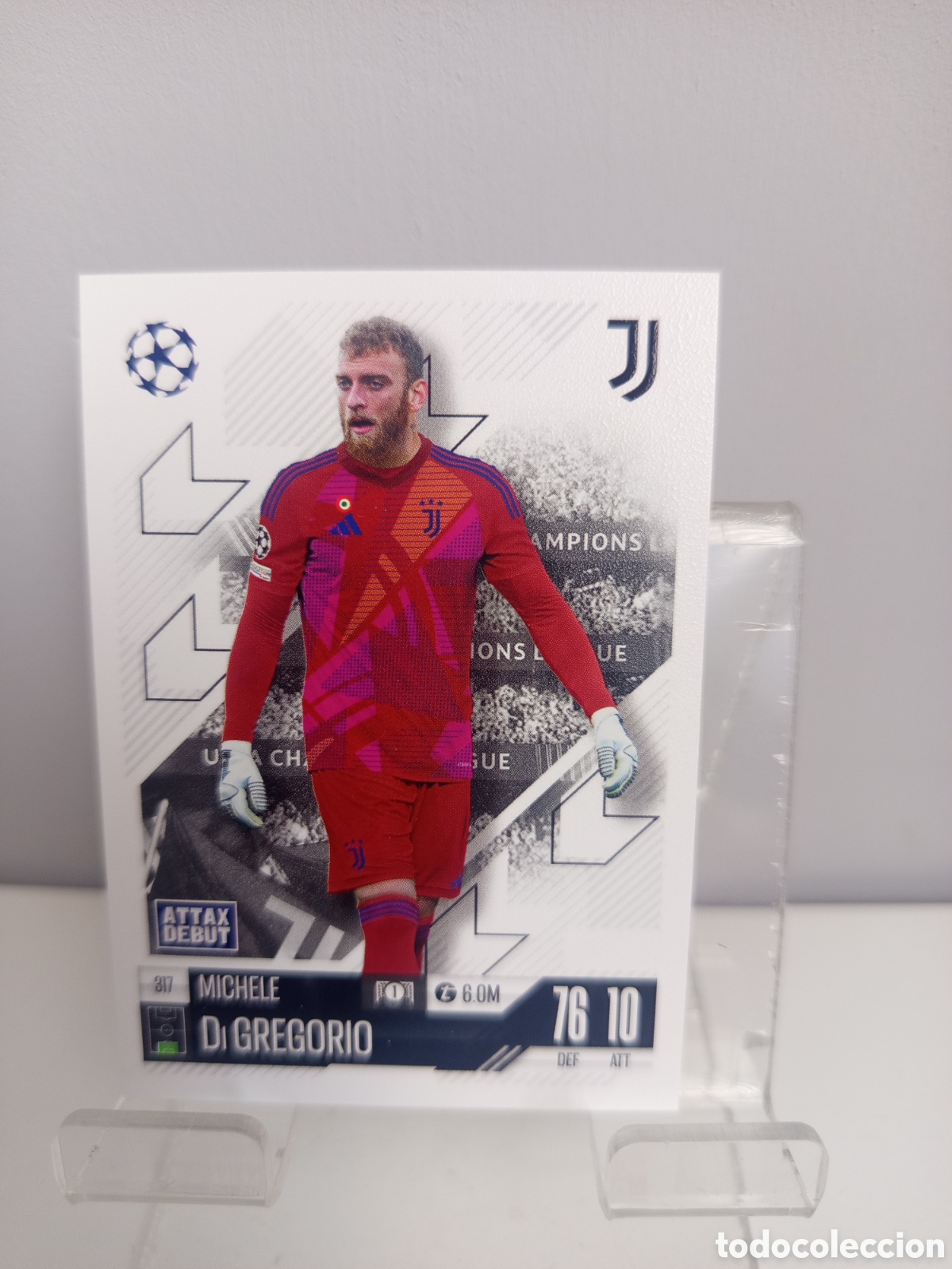 Cromos de f&uacute;tbol: ❇️ CROMO ⚽ DI GREGORIO JUVENTUS DE TURIN 317 2024 2025 24 25 MATCH ATTAX CHAMPIONS LEAGUE TOPPS ❇️