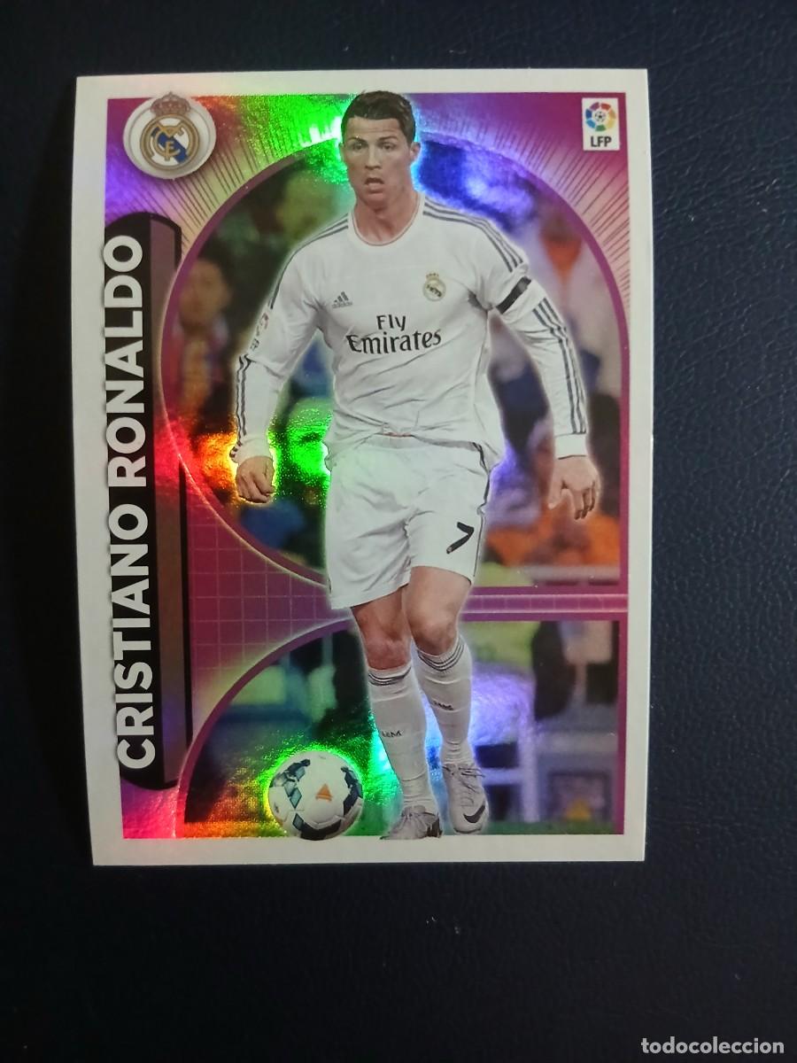 Cromos de f&uacute;tbol: CRISTIANO RONALDO N&ordm; 25 (REAL MADRID) LIGA ESTE 2014 2015 14 15 PANINI (SIN PEGAR)