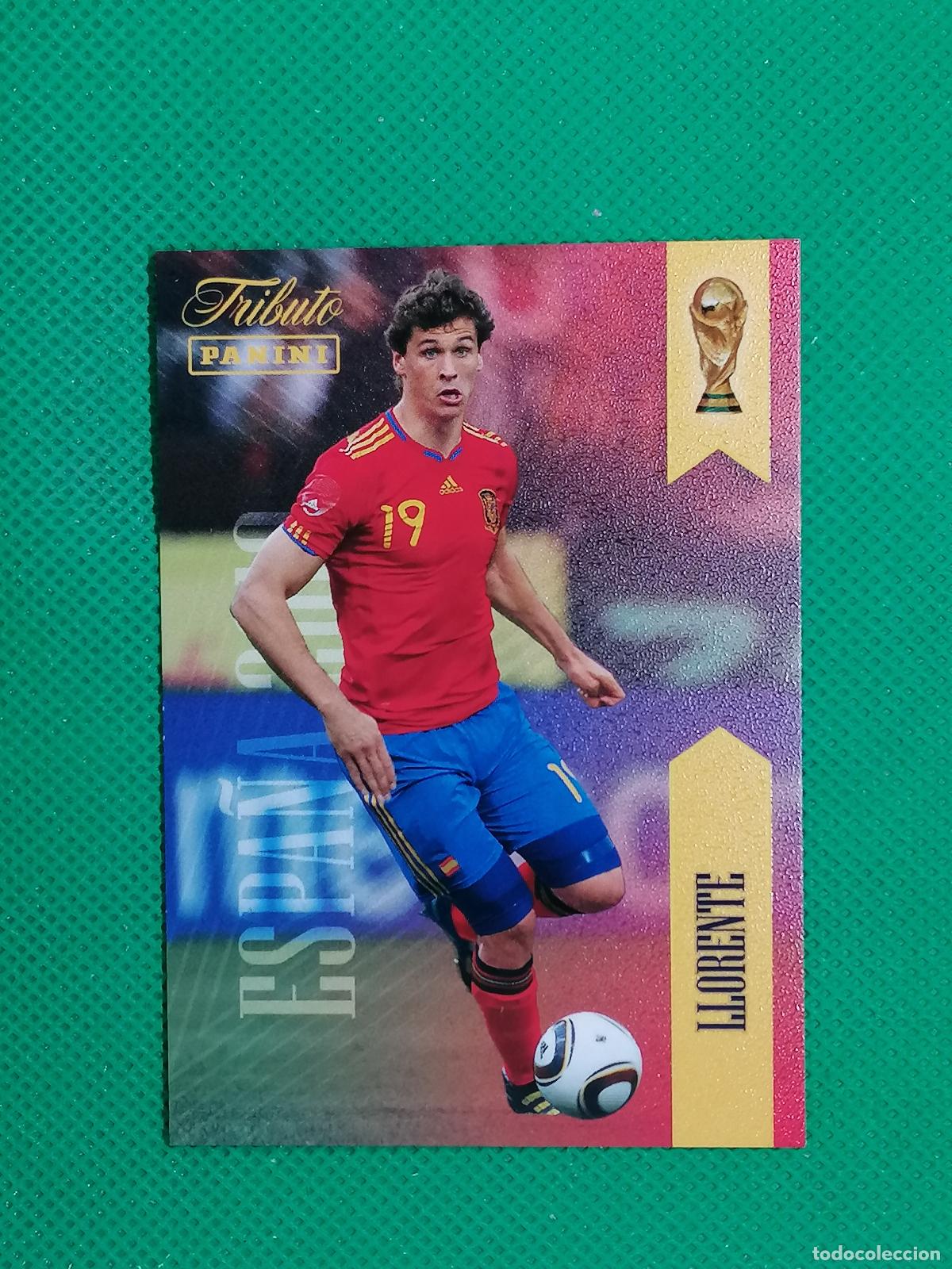 Cromos de f&uacute;tbol: 19 LLORENTE 2010 ⚽PANINI TRIBUTO SELECCION ESPA&Ntilde;OLA ESPA&Ntilde;A CARD 26 2026⚽