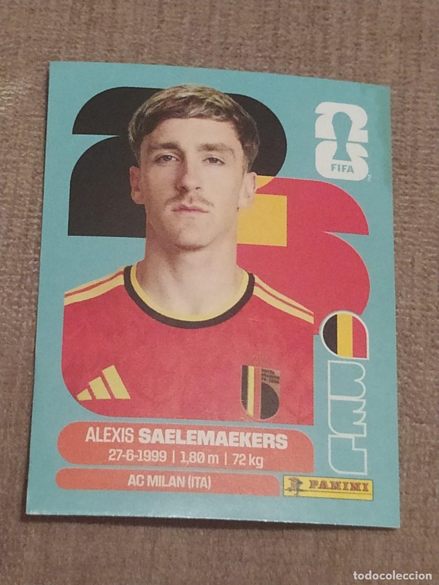 Cromos de f&uacute;tbol: BEL 12 Alexis SAELEMAEKERS B&eacute;lgica mundial 2026 panini