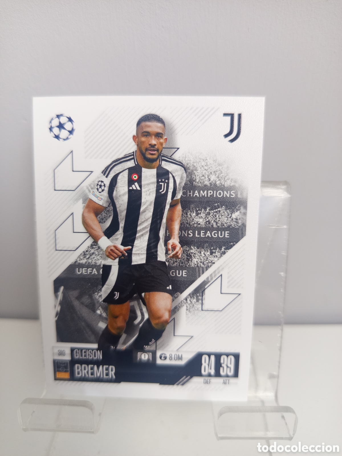Cromos de Futebol: ❇️ CROMO CARD ⚽ BREMER JUVENTUS DE TURIN 319 2024 2025 24 25 MATCH ATTAX CHAMPIONS LEAGUE TOPPS ❇️