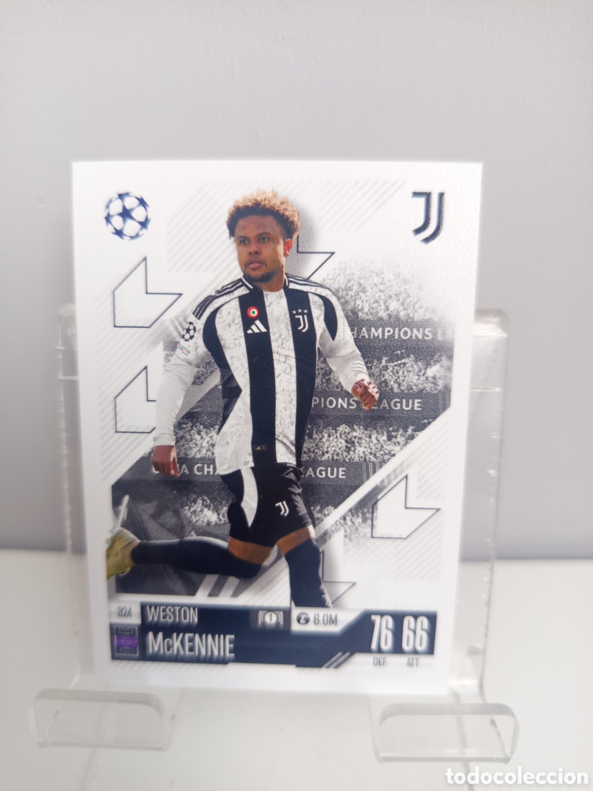 Cromos de Futebol: ❇️ CROMO CARD ⚽ MCKENNIE JUVENTUS DE TURIN 324 2024 2025 24 25 MATCH ATTAX CHAMPIONS LEAGUE TOPPS ❇️