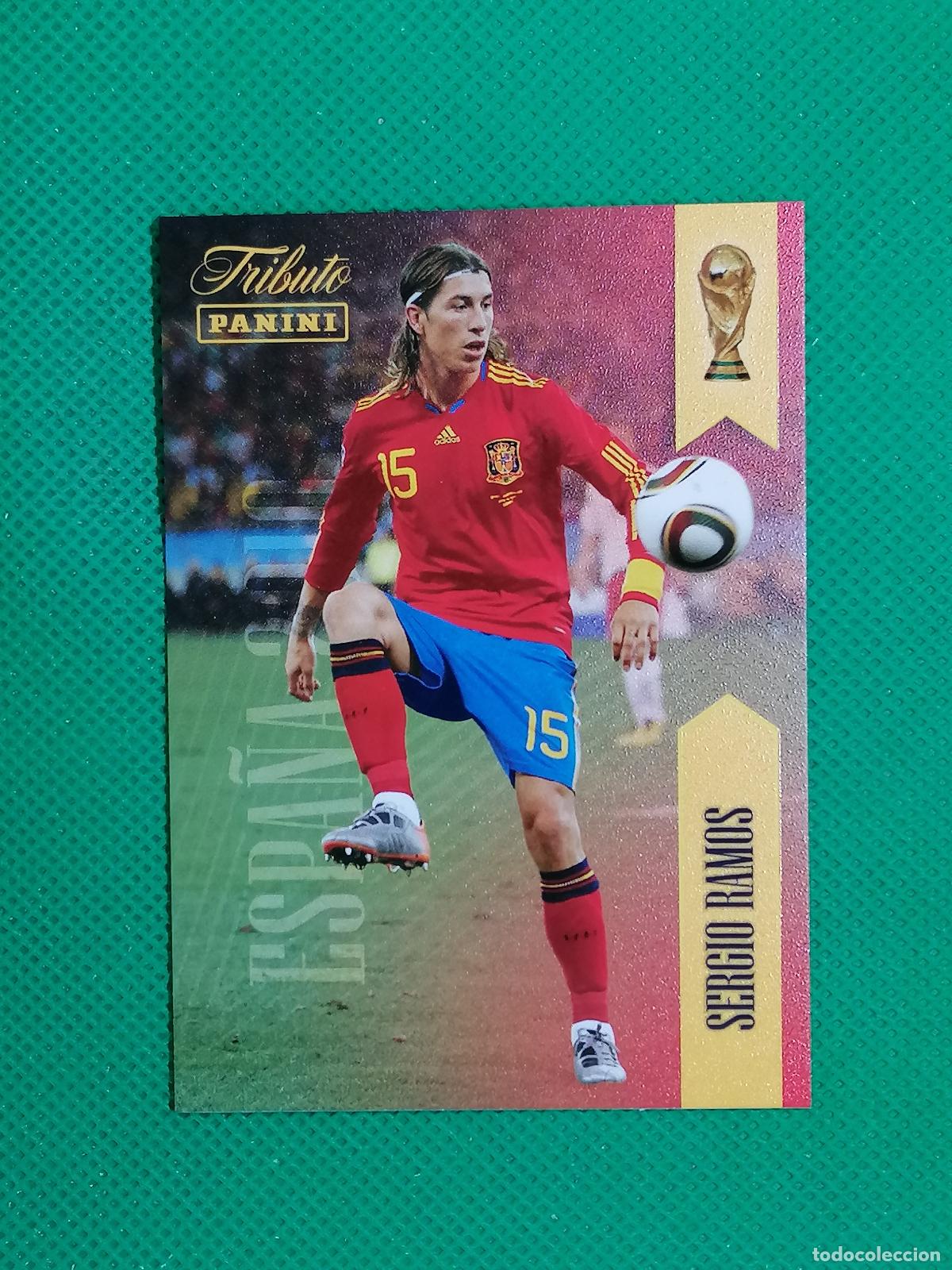 Cromos de f&uacute;tbol: 15 SERGIO RAMOS 2010 ⚽PANINI TRIBUTO SELECCION ESPA&Ntilde;OLA ESPA&Ntilde;A CARD 26 2026⚽