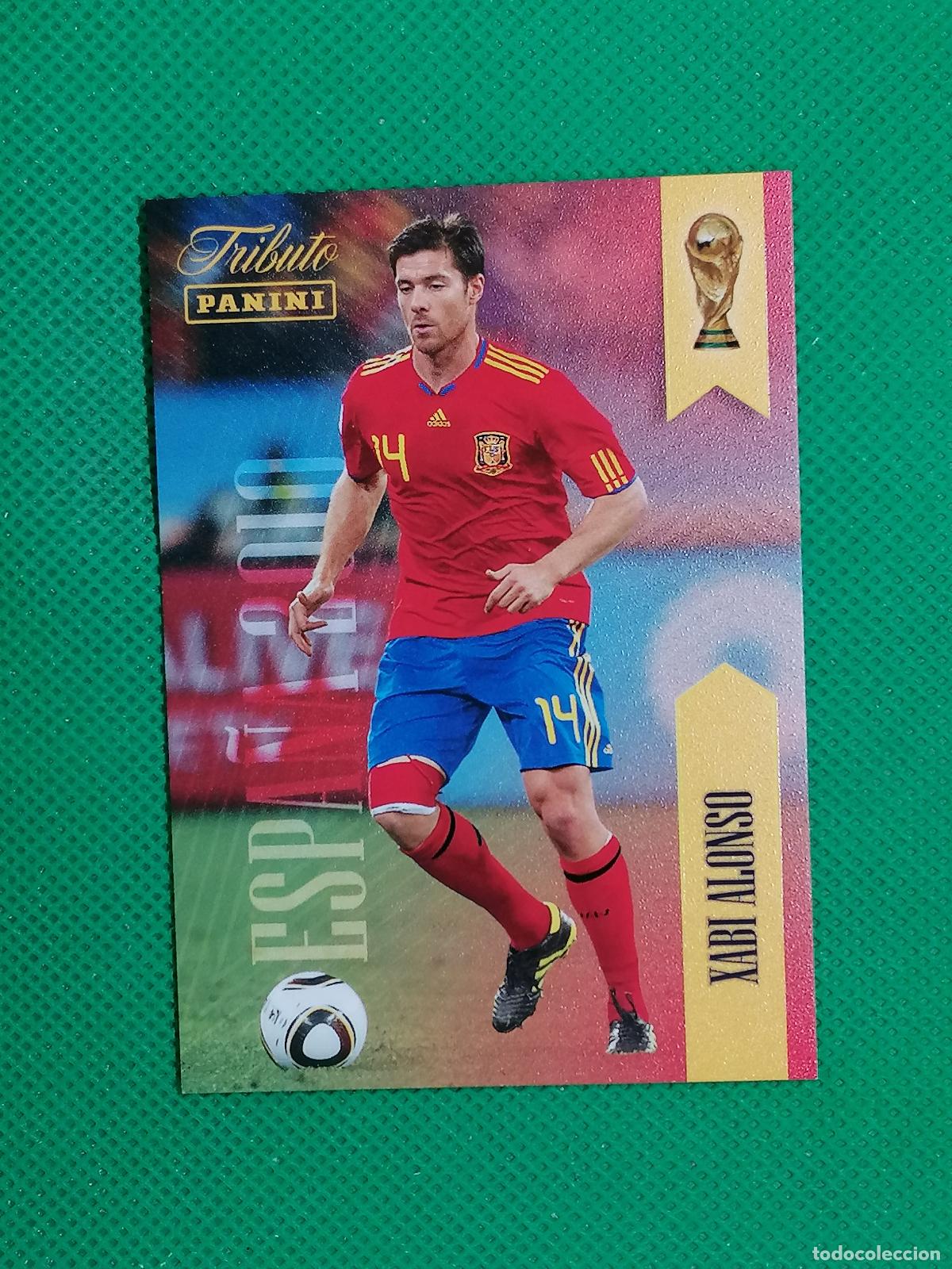 Cromos de f&uacute;tbol: 14 XABI ALONSO 2010 ⚽PANINI TRIBUTO SELECCION ESPA&Ntilde;OLA ESPA&Ntilde;A CARD 26 2026⚽