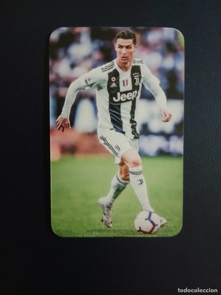 Cromos de f&uacute;tbol: Naipe Cristiano Ronaldo - Juventus