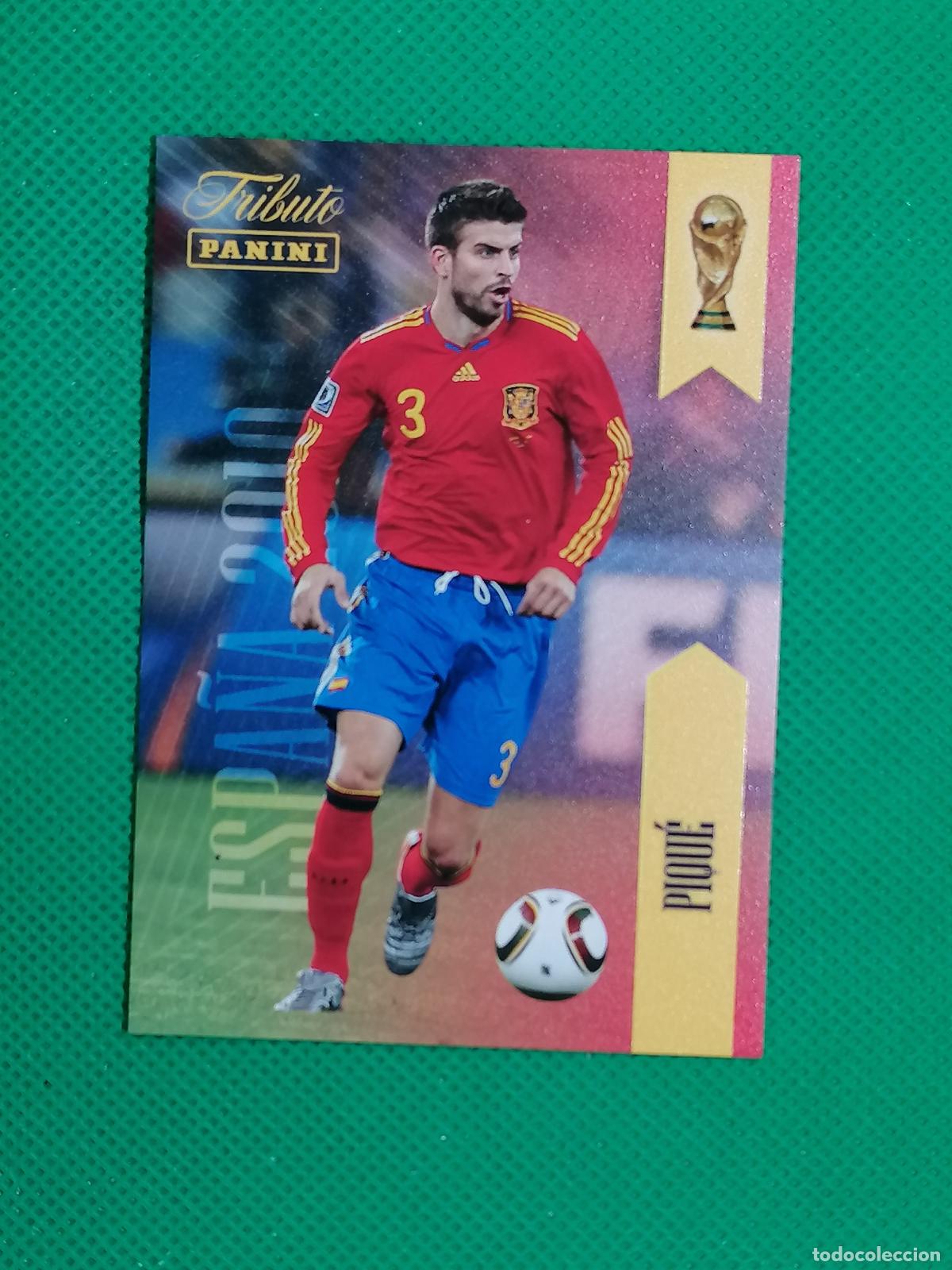 Cromos de f&uacute;tbol: 3 PIQUE 2010 ⚽PANINI TRIBUTO SELECCION ESPA&Ntilde;OLA ESPA&Ntilde;A CARD 26 2026⚽