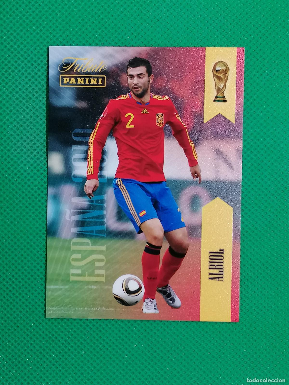 Cromos de f&uacute;tbol: 2 ALBIOL 2010 ⚽PANINI TRIBUTO SELECCION ESPA&Ntilde;OLA ESPA&Ntilde;A CARD 26 2026⚽