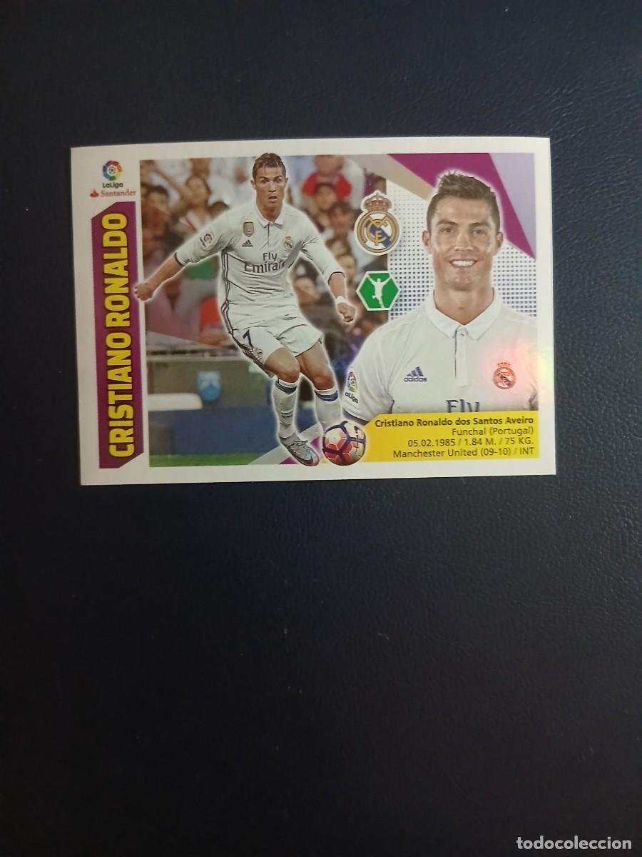 Cromos de f&uacute;tbol: LIGA ESTE 2017-18 17-18 CRISTIANO RONALDO N 16 Sin pegar