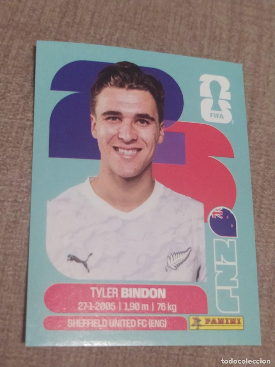 Cromos de f&uacute;tbol: NZL 07 Tyler BINDON 7 Nueva Zelanda mundial 2026 panini