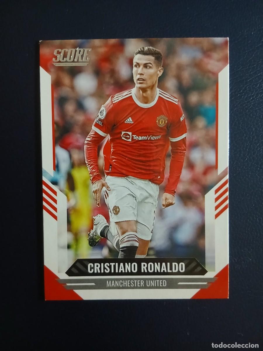 Cromos de f&uacute;tbol: 116 CRISTIANO RONALDO MANCHESTER UNITED PANINI SCORE SOCCER 2021 2022 21 22