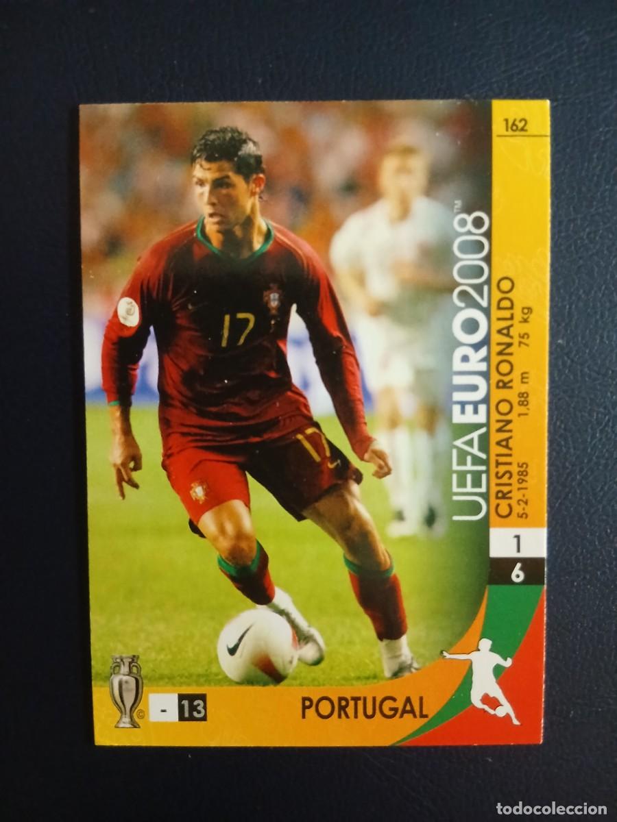 Cromos de f&uacute;tbol: 162 CRISTIANO RONALDO PORTUGAL UEFA EURO2008 EURO 2008 EUROCOPA 08 TRADING CARD GAME