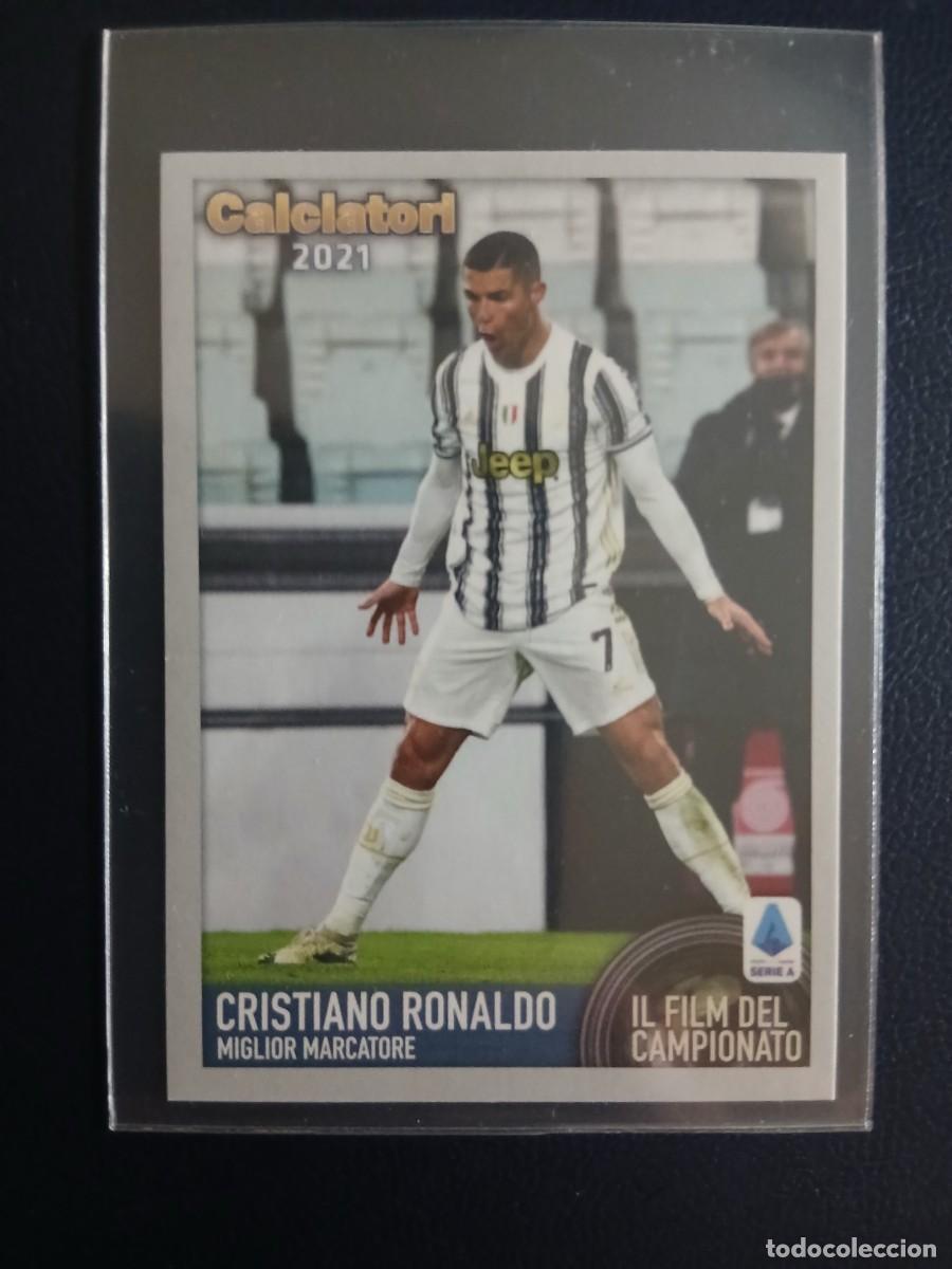 Figurine di Calcio: C7 CRISTIANO RONALDO JUVENTUS TURIN LIGA ITALIA SERIE A CALCIATORI 2020-2021 20-21