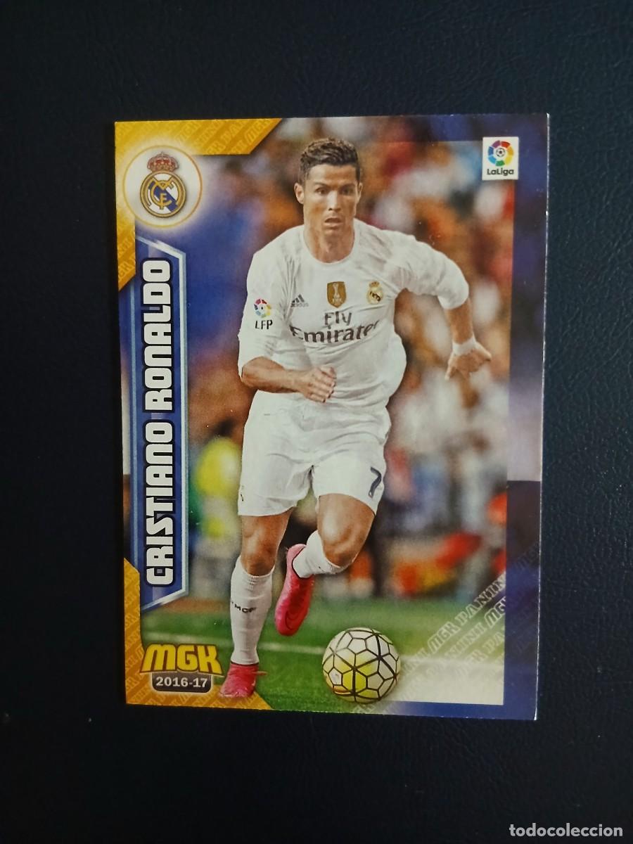 Figurine di Calcio: 344 CRISTIANO RONALDO CR7 (REAL MADRID) PANINI MEGACRACKS 2016-2017, MGK LIGA 16-17