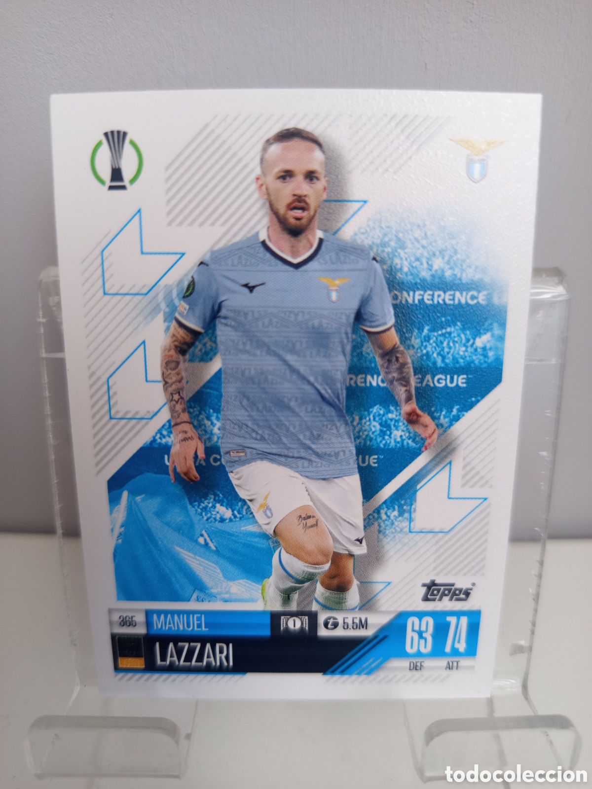 Cromos de f&uacute;tbol: ❇️ CROMO CARD ⚽ LAZZARI LAZIO DE ROMA 365 2024 2025 24 25 MATCH ATTAX CHAMPIONS LEAGUE TOPPS ❇️