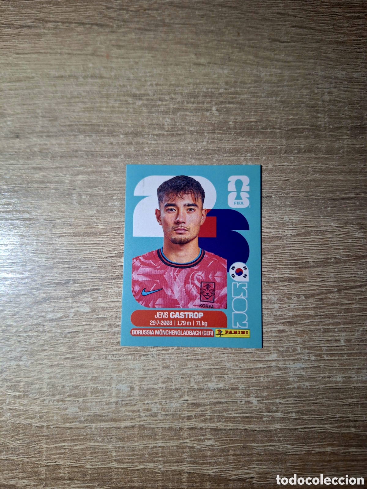 Cromos de Futebol: KOR 15 JENS CASTROP (MUNDIAL 2026)