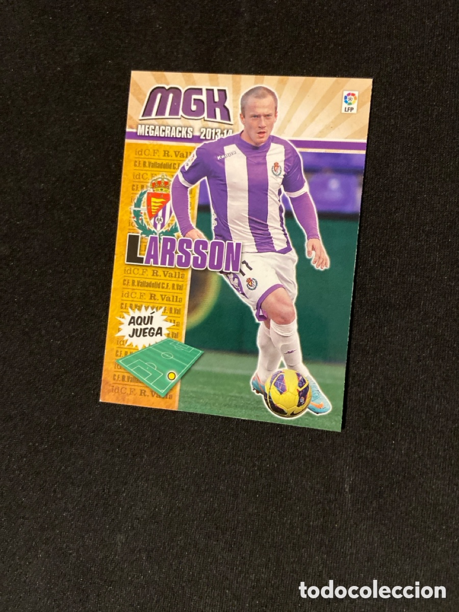 Cromos de Futebol: LARSSON 340 (VALLADOLID)