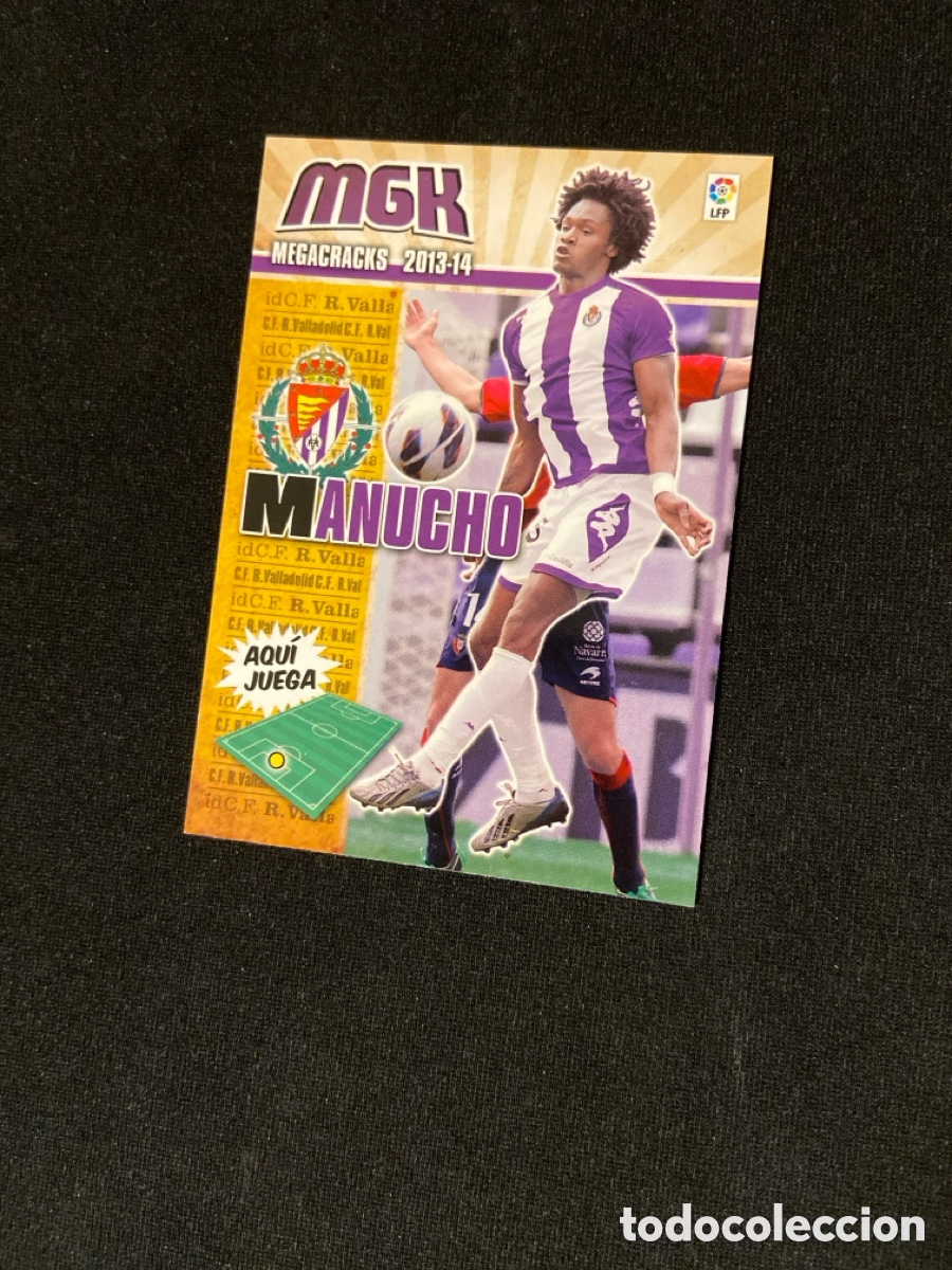 Cromos de f&uacute;tbol: MANUCHO 342 (VALLADOLID)