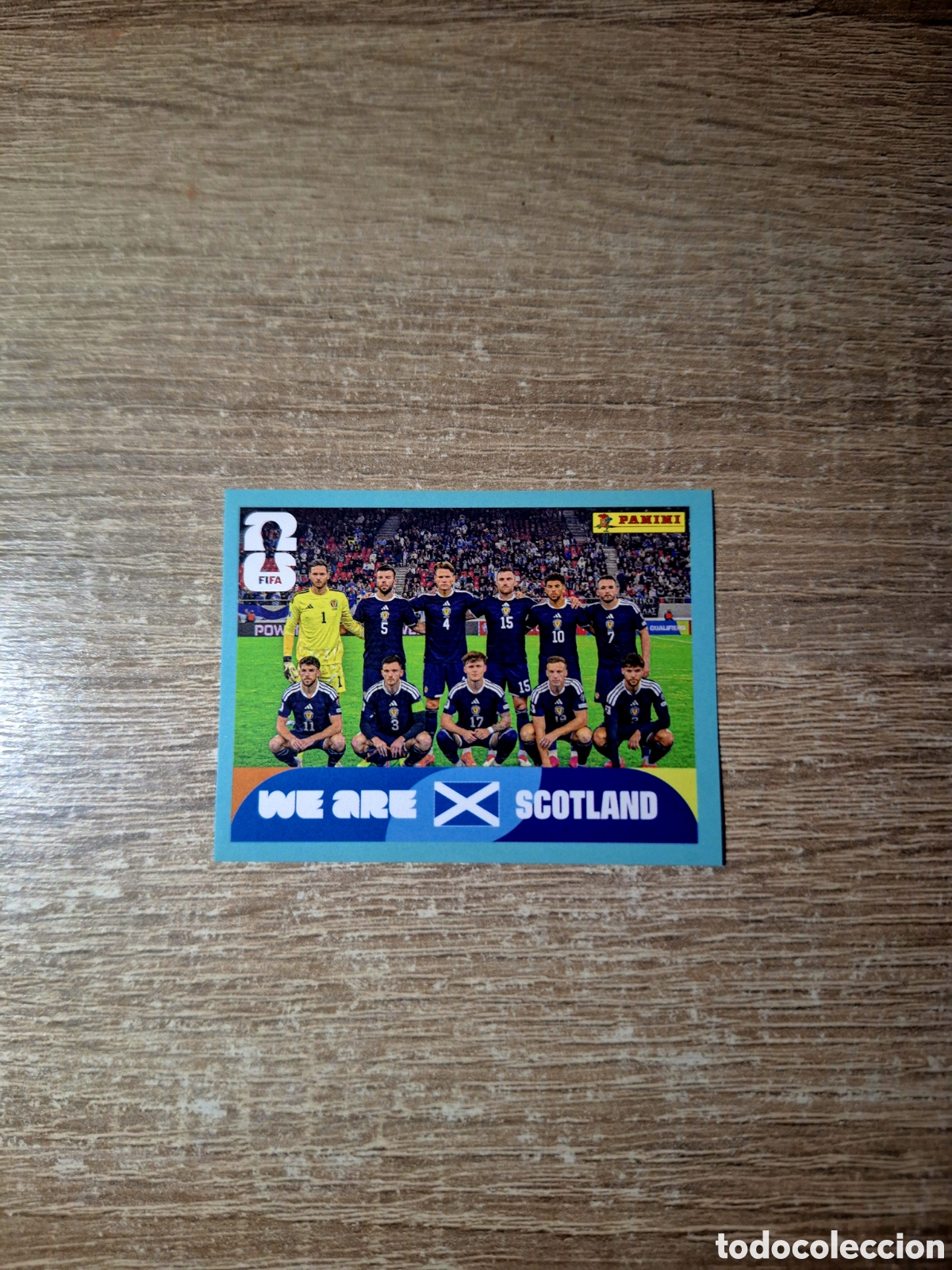 Cromos de f&uacute;tbol: SCO 13 WE ARE SCOTLAND (MUNDIAL 2026)