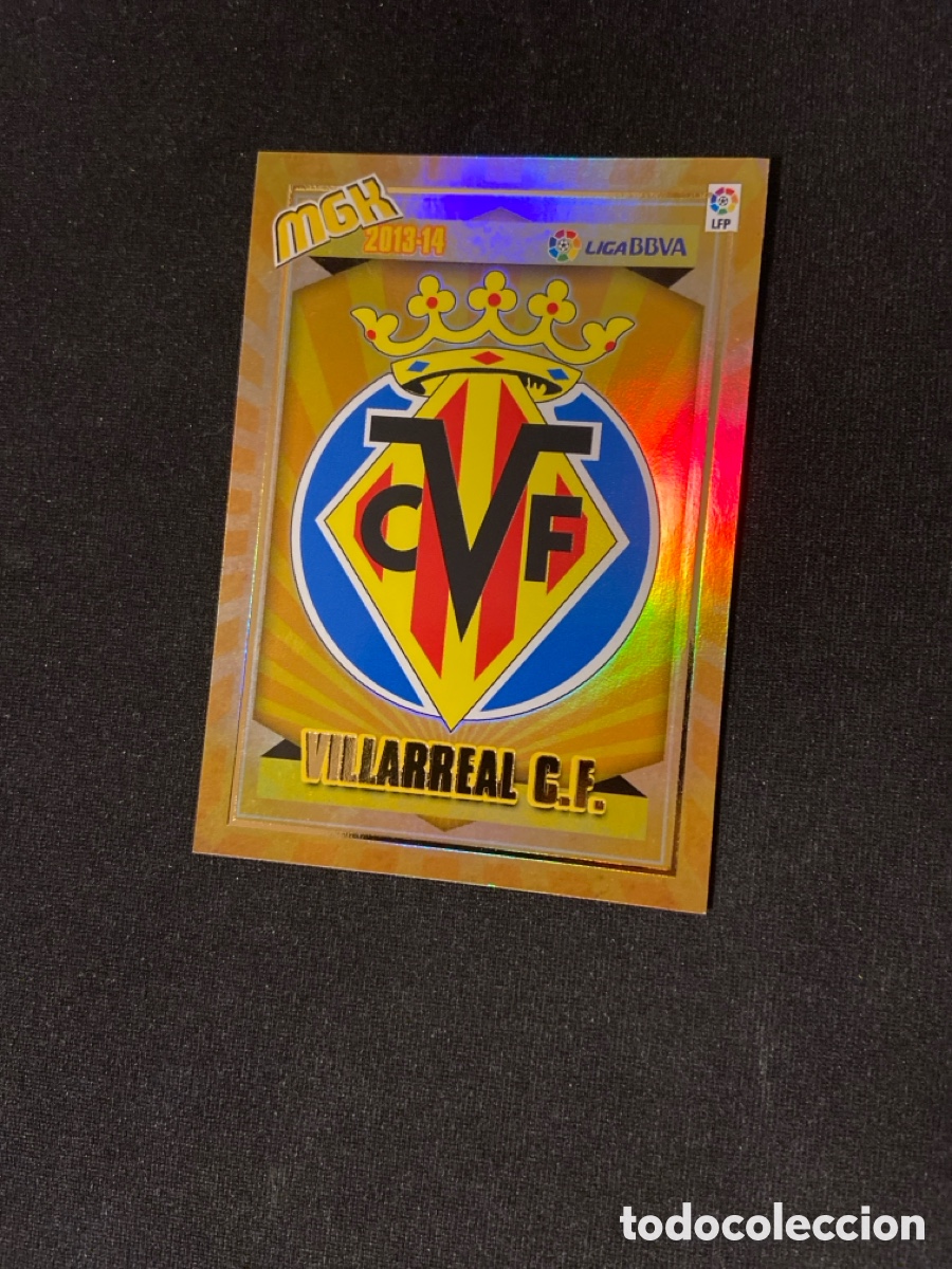 Cromos de f&uacute;tbol: ESCUDO 343 (VILLARREAL)