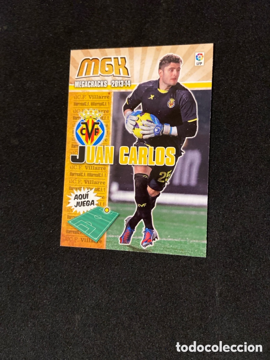 Cromos de f&uacute;tbol: JUAN CARLOS 344 (VILLARREAL)