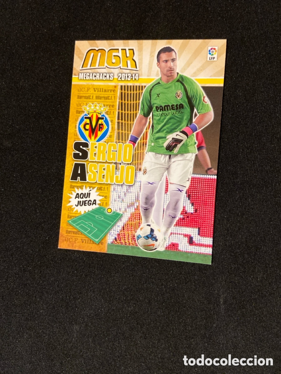 Cromos de f&uacute;tbol: SERGIO ASENJO 344 BIS (VILLARREAL)