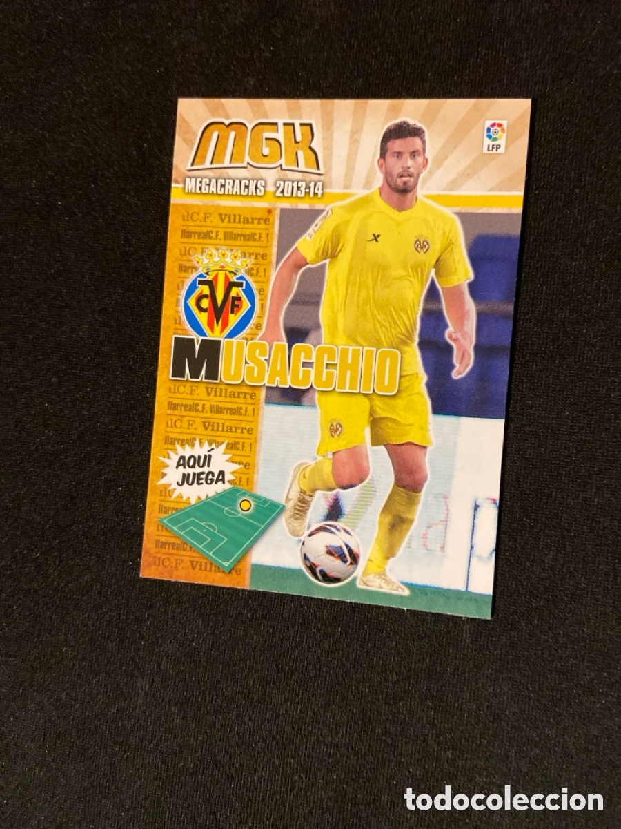 Cromos de f&uacute;tbol: MUSACCHIO 347 (VILLARREAL) PANINI