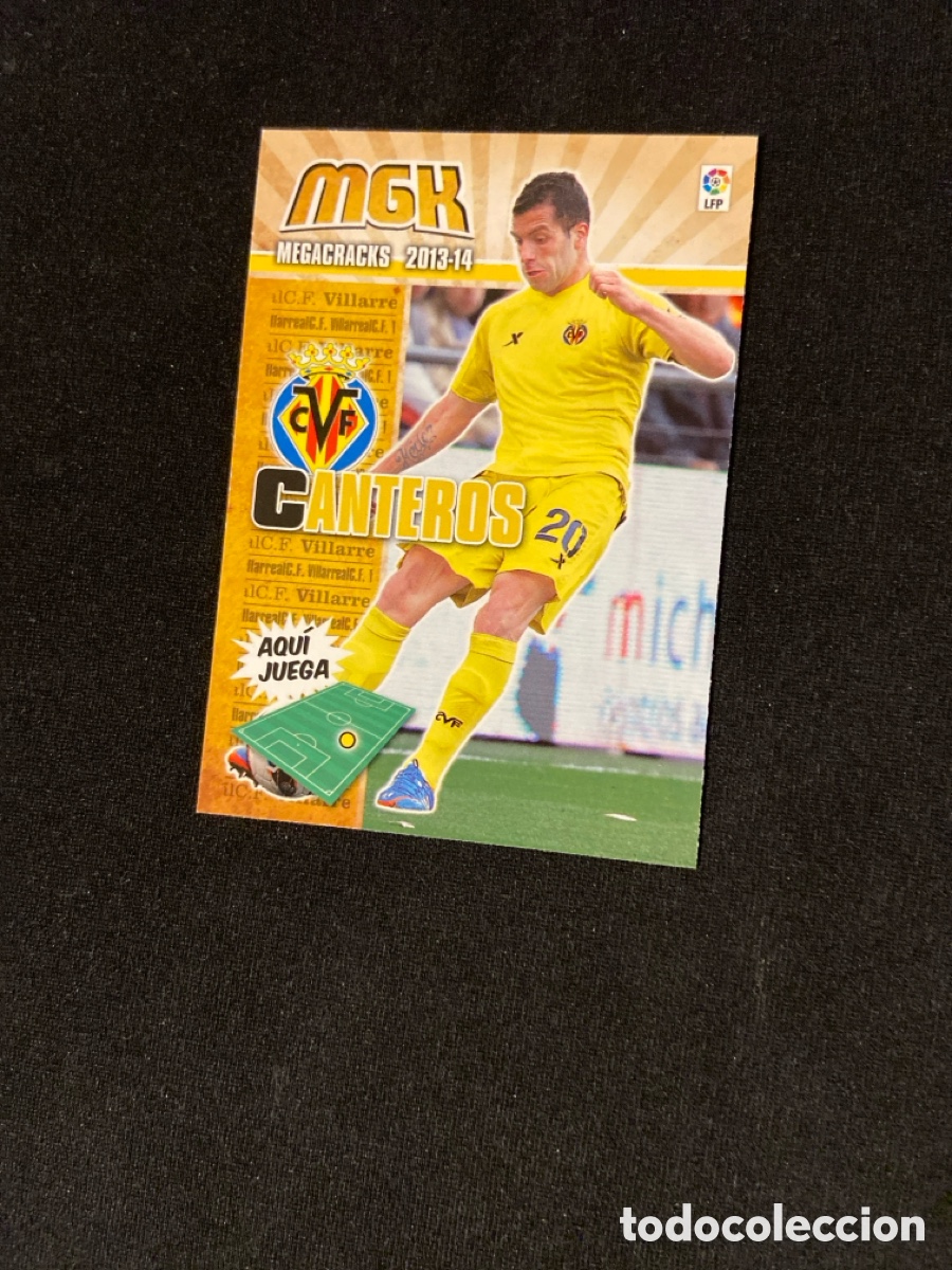 Cromos de f&uacute;tbol: CANTEROS 353 (VILLARREAL) PANINI