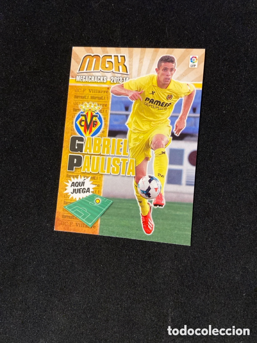 Cromos de f&uacute;tbol: GABRIEL PAULISTA 353 BIS (VILLARREAL)
