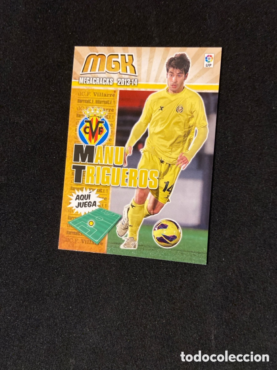 Cromos de f&uacute;tbol: MANU TRIGUEROS 356 (VILLARREAL)