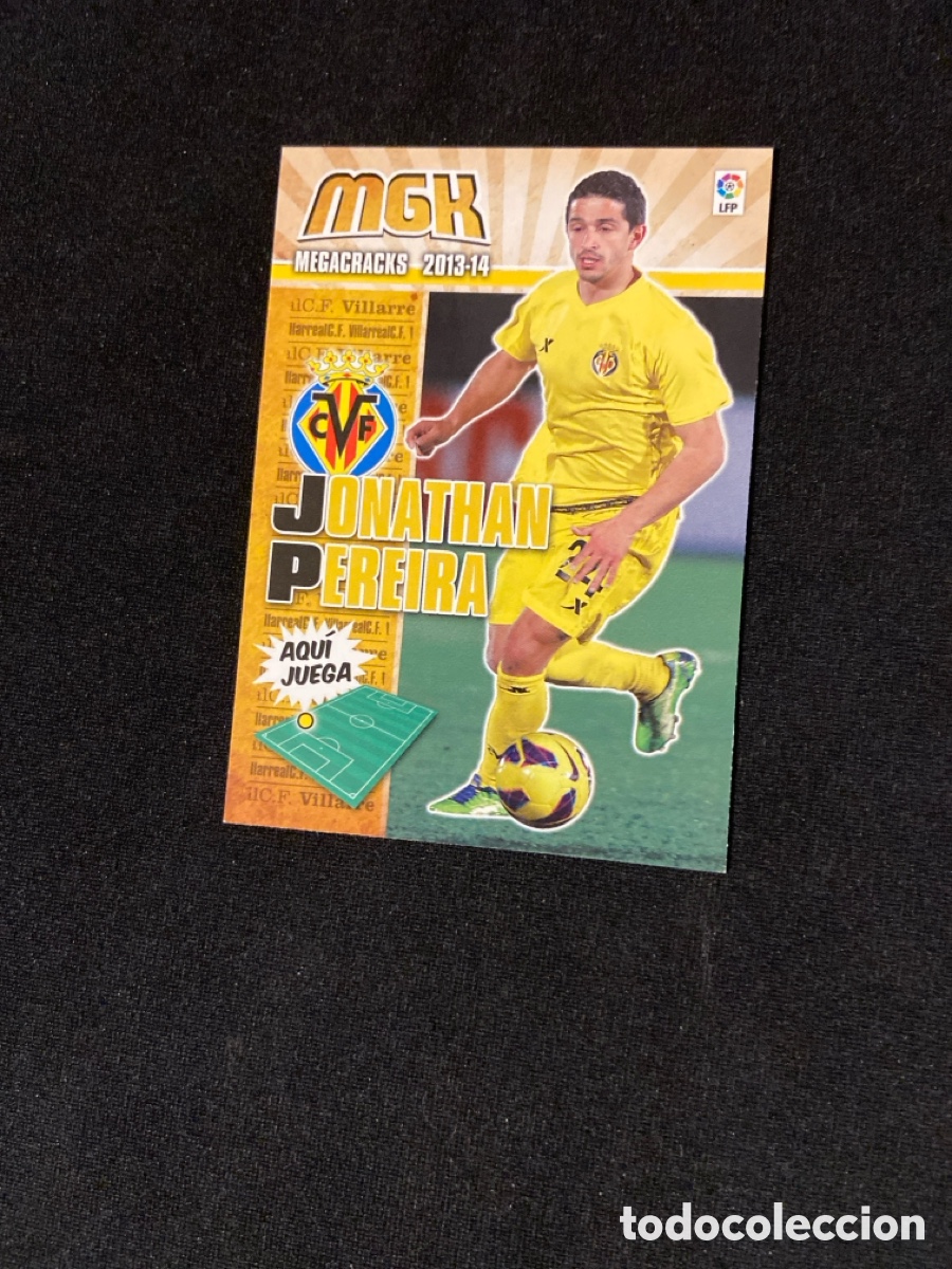 Cromos de f&uacute;tbol: JONATHAN PEREIRA 357 (VILLARREAL)