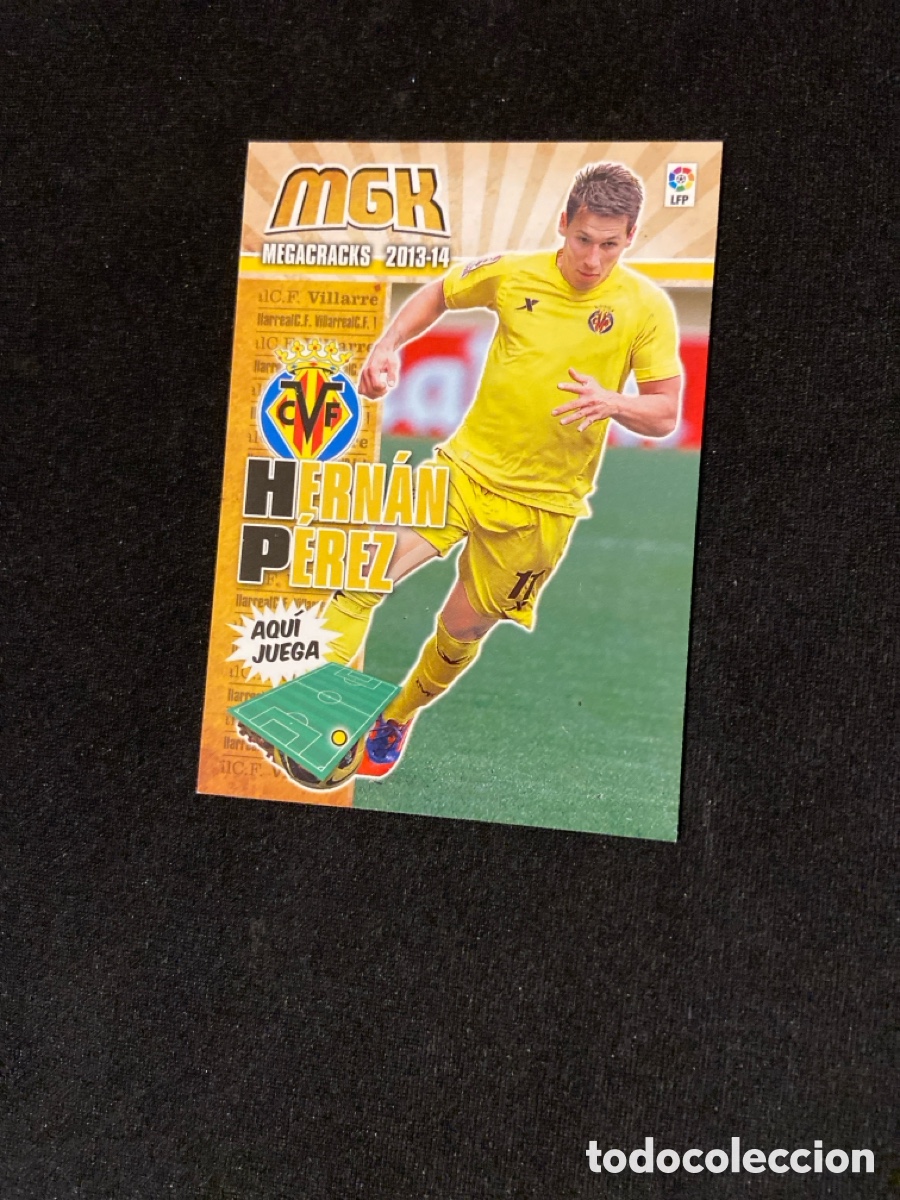 Cromos de f&uacute;tbol: HERN&Aacute;N PEREZ 360 (VILLARREAL)