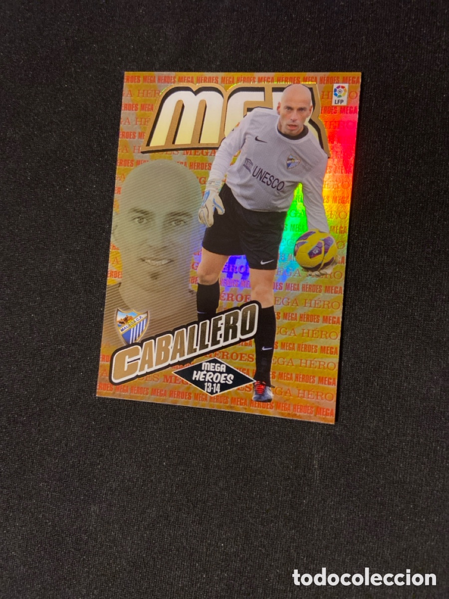 Cromos de f&uacute;tbol: CABALLERO 364 ESTRELLAS (M&Aacute;LAGA)