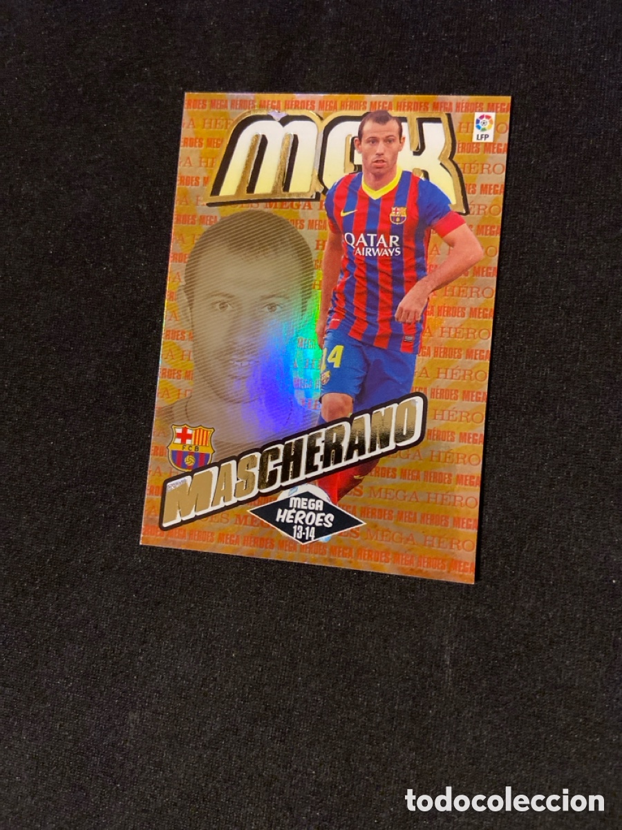 Cromos de f&uacute;tbol: MASCHERANO 367 BIS (BARCELONA)