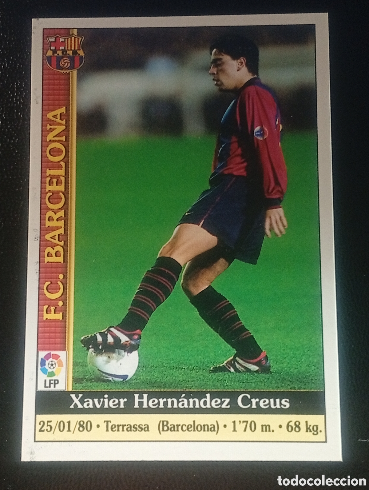 Cromos de f&uacute;tbol: 18 XAVI BARCELONA MUNDICROMO 1999 2000 99 00 CROMOS CARDS SPAIN ESPA&Ntilde;A 2 A&Ntilde;O ROOKIE