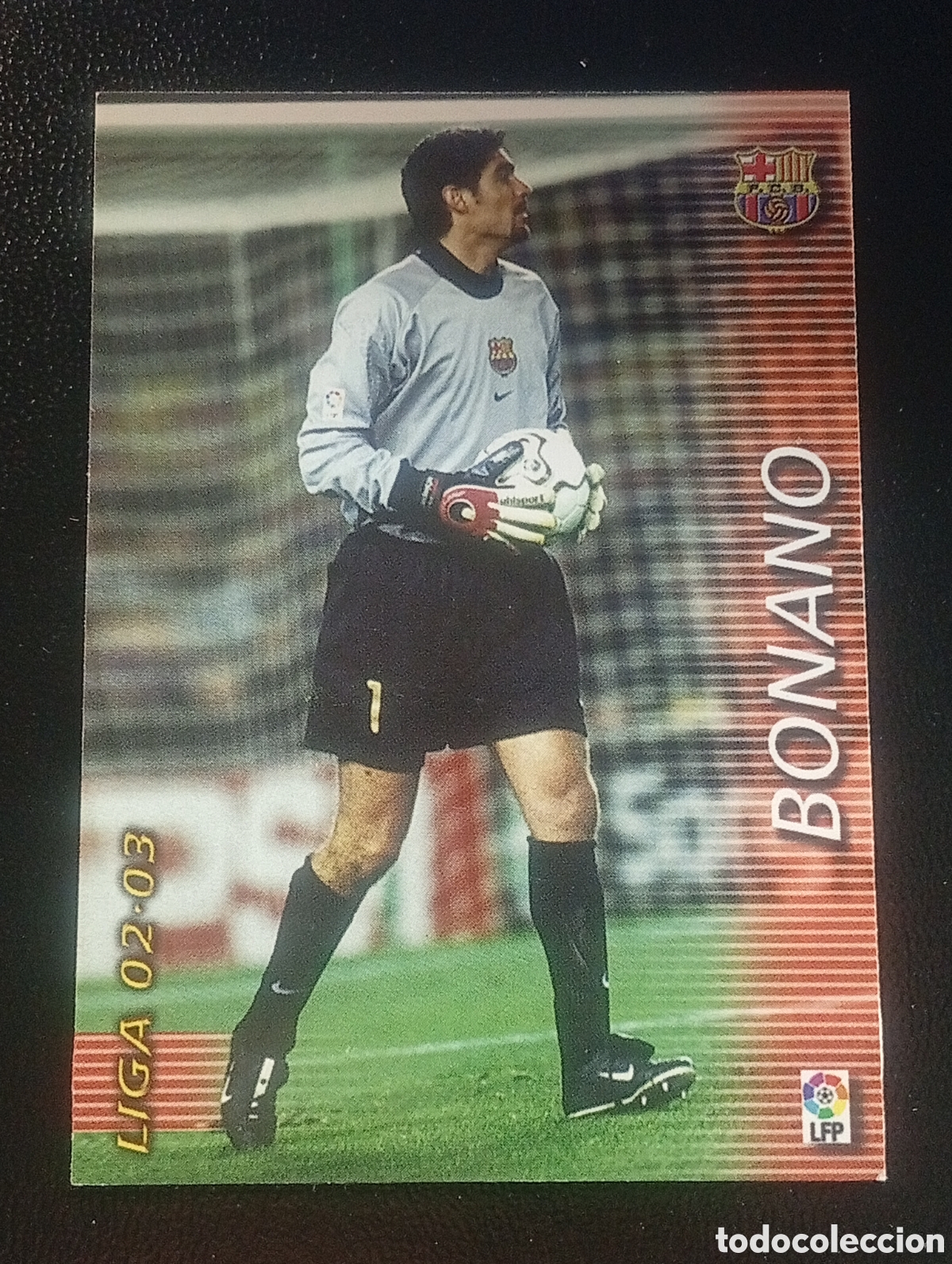 Cromos de f&uacute;tbol: 56 BONANO BARCELONA MEGACRACKS PANINI SPORTS LIGA 2002 2003 02 03 CROMOS CARDS MUNDICROMO ARGENTINA